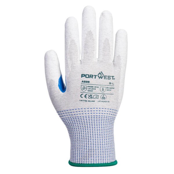 A699 - MR13 ESD PU Palm Glove (Pk12)