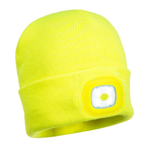 B029 - Beanie USB Rechargeable LED Head Light