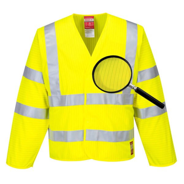 FR85 - Hi-Vis Anti Static Jacket - Flame Resistant