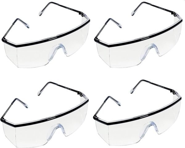 3M™ Safety Spectacles 1709IN, with Hardcoat, Clear Lens, Pack of 10pc