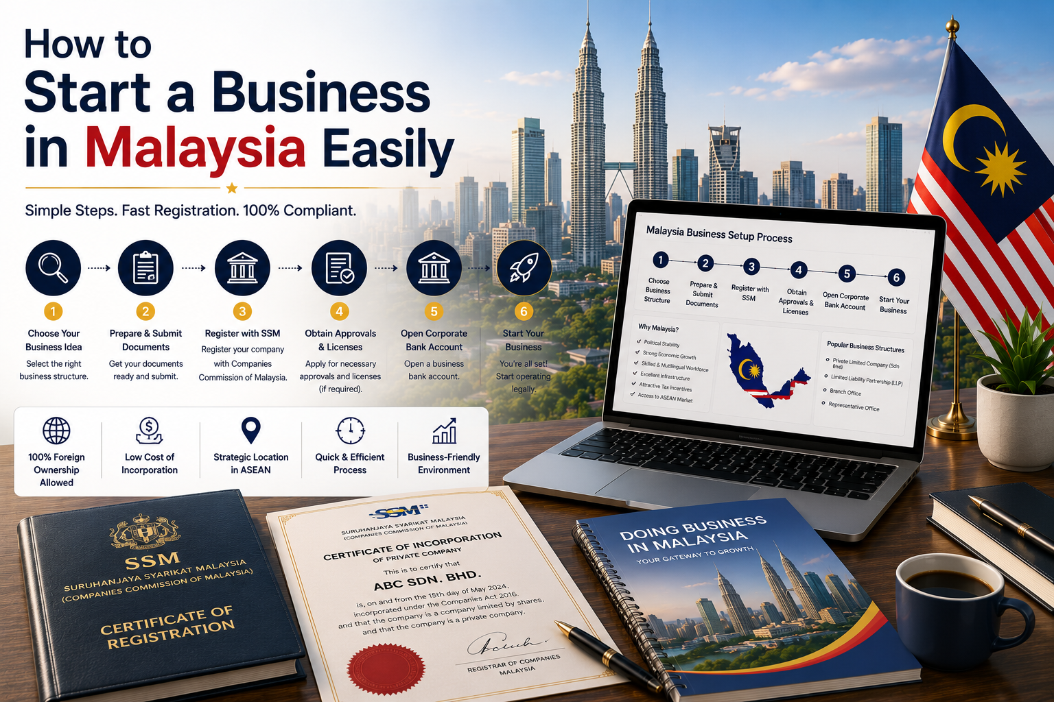 How to Start a Business in Malaysia Easily