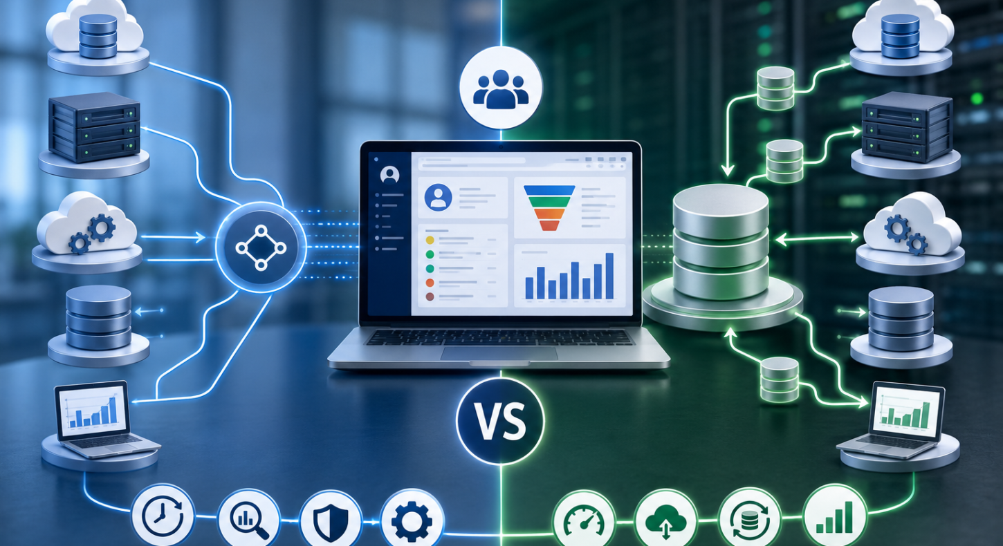 Enterprise Data Federation vs Data Replication in CRM Systems