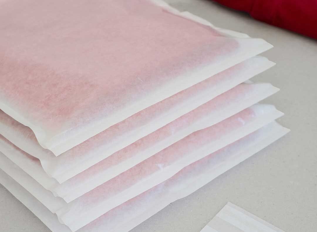 Eco friendly glassine paper bags
