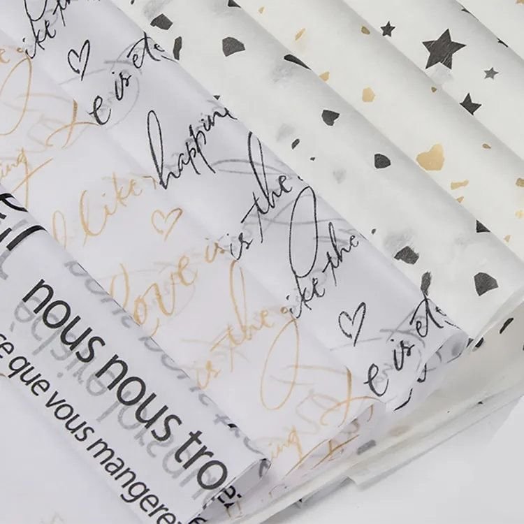 Hot paper with logos